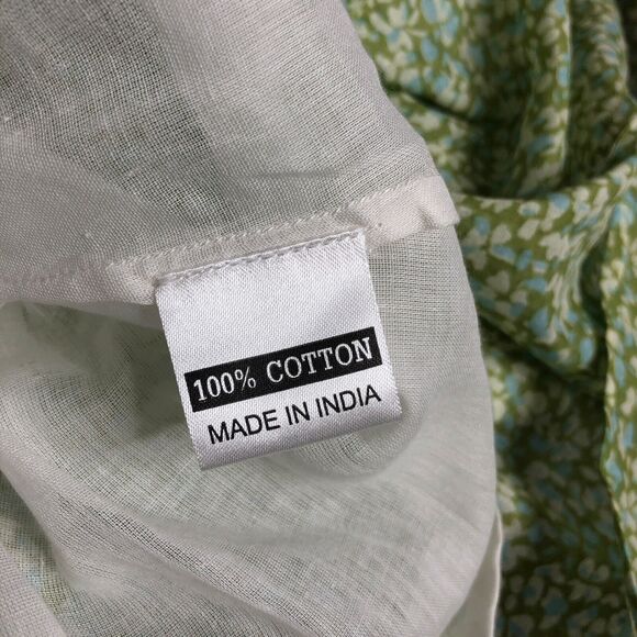 Olivia James The Label Dress Womens L Floral Delia Maxi Flutter Sleeve Cottage - Picture 8 of 16